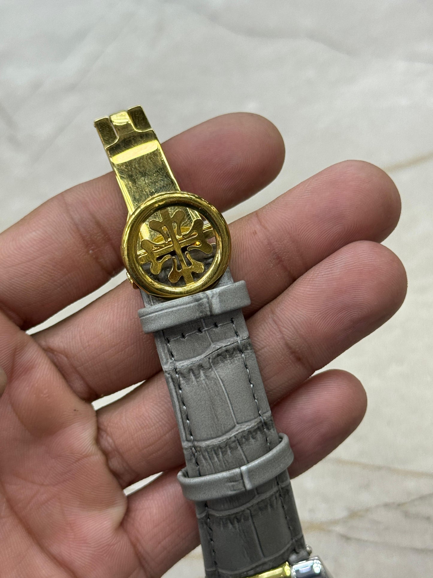 Patek Philippe Nautilus 8044 – Grey Gold Tone | 3ATM Water Resistant