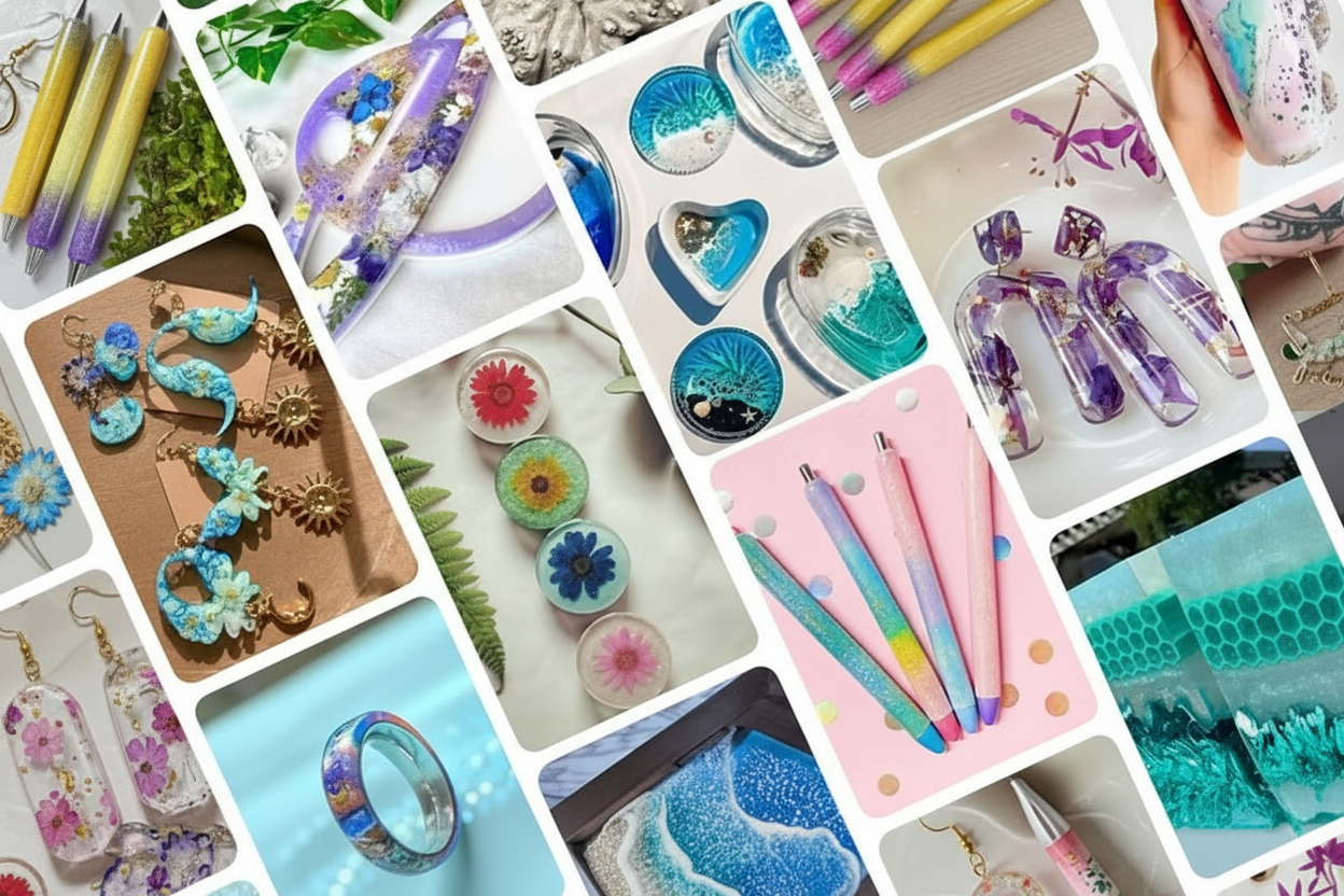 Ultra HD Resin Art Slideshow Banner - 4K Quality